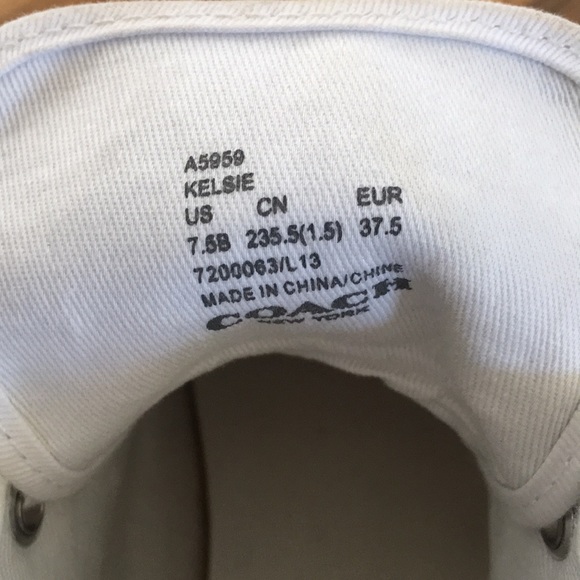 Coach sneakers - Picture 8 of 8